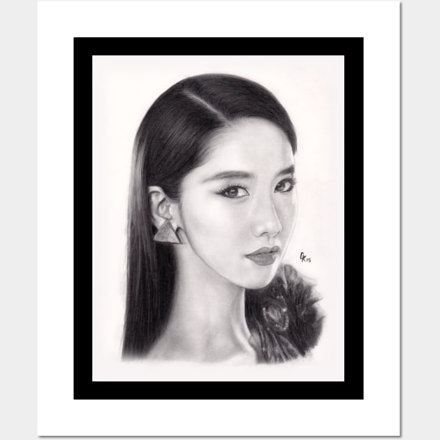 Girls' Generation Yoona Im Wall Art by kuygr3d